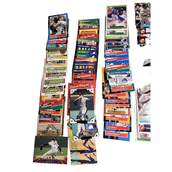Vintage Donruss & Leaf Baseball Card Collection - 65 MLB Cards & 25 Puzzle cards - Picture 2 of 3
